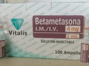 BETAMETASONA 4MG/1ML -INY X 10 UNDS