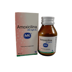 Amoxicilina 45ml 250mg/5 ml