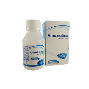Amoxicilina 60ml 250mg/5 ml