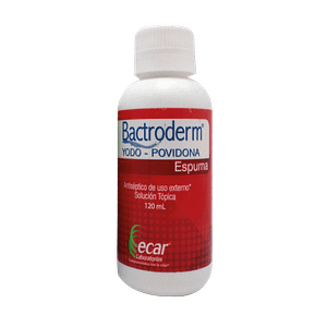 Yodo Bactroderm Espuma
