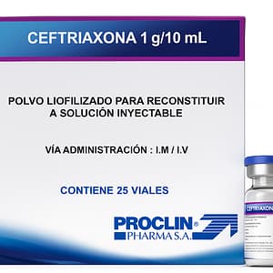 Ceftriaxona 1g
