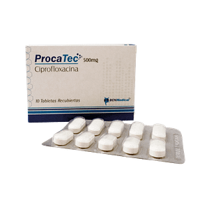 ciprofloxacina 500mg Tab