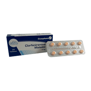 Clorfeniramina Maleato 4mg