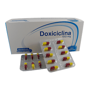 Doxiciclina 100mg Caps