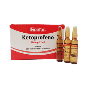 Ketoprofeno 100mg/2ml
