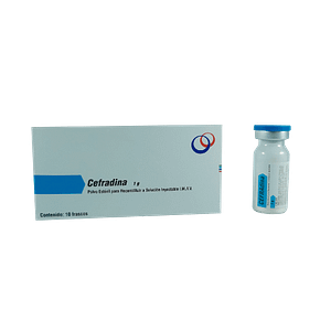 Cefradina 1g