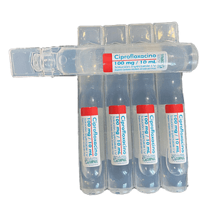 Ciprofloxacina 100mg / 10ml