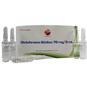 Diclofenaco sodico 75mg/3ml