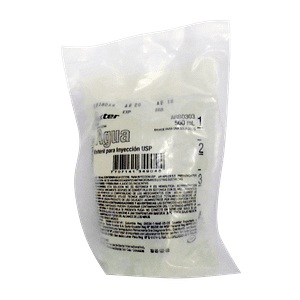 Agua Esteril<br>por 500 ml
