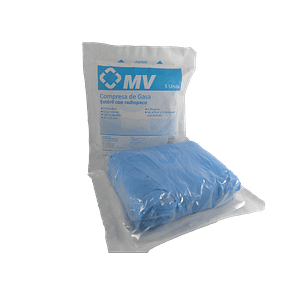 Compresa quirurgica por 5 unidades