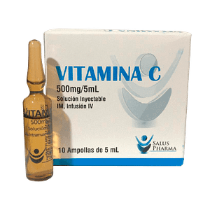 Vitamina C 500mg/5ml Iny
