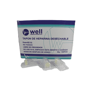 Tapón de Heparina