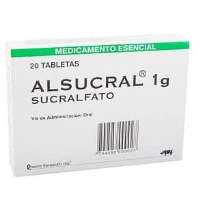 Alsucral Tabletas 1gr
