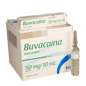 Buvacaína 50mg/10ml