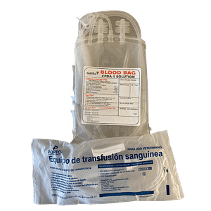 Bolsa de Transfusión Sanguínea en Kit x 500ml