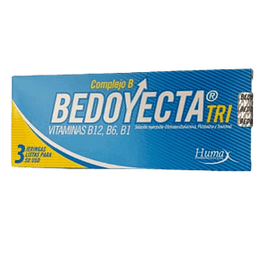 Bedoyecta x 3 unds