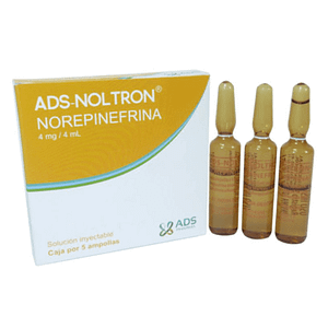 Norepinefrina 4 mg/4 ml