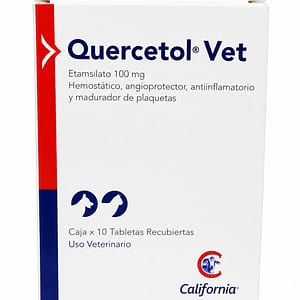 QUERCETOL 100 MG CAJA X 10 UNDS ( EMOSTATICO )