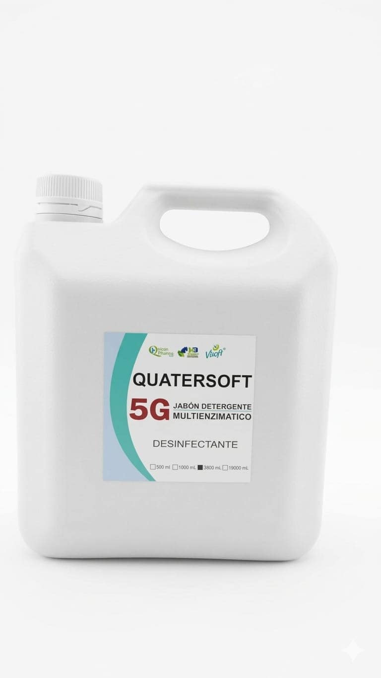 🧴 QUATERSOFT 5G – JABÓN DETERGENTE MULTIENZIMÁTICO