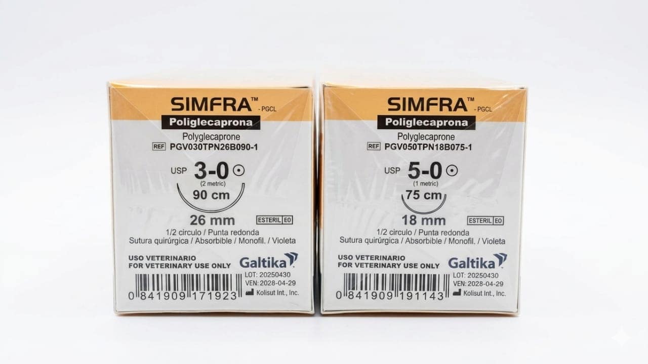 sutura SIMFRA para profilaxis