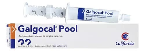GALGOCAL POOL JERINGA X 5 ML (Fenbendazol / Praziquantel / Toltrazuril) Para coccidia
