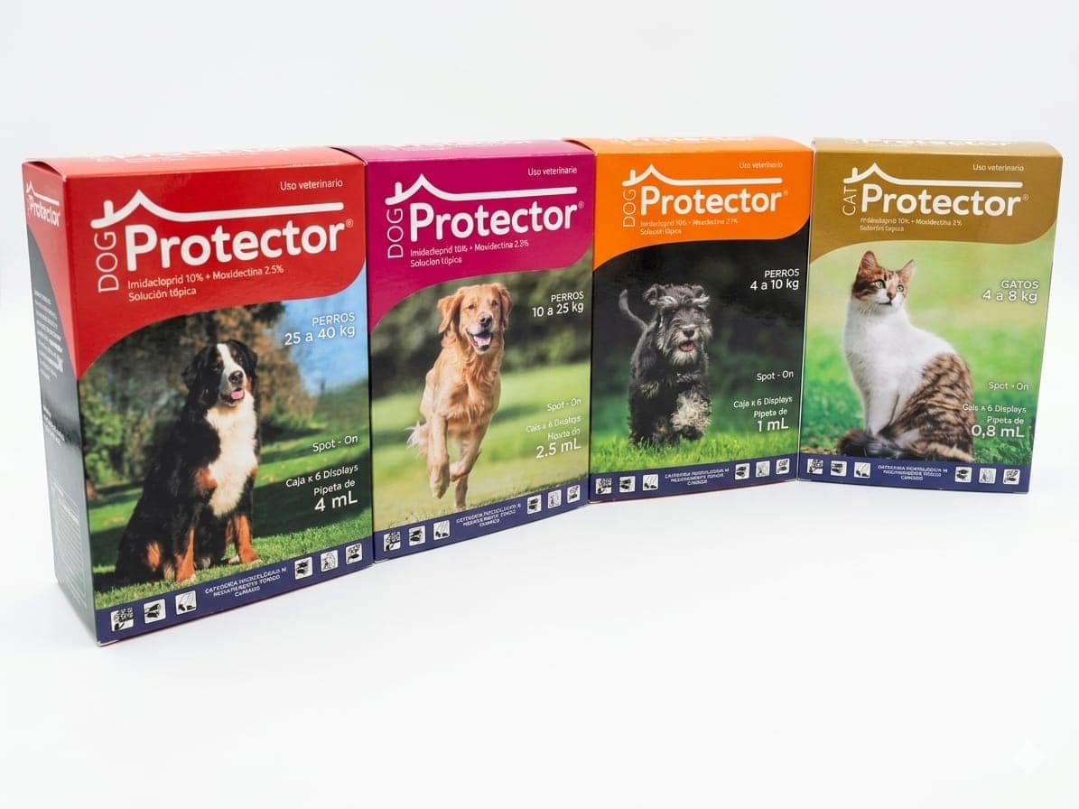 PROTECTOR SPOT ON – ANTIPARASITARIO INTERNOS Y EXTERNOS