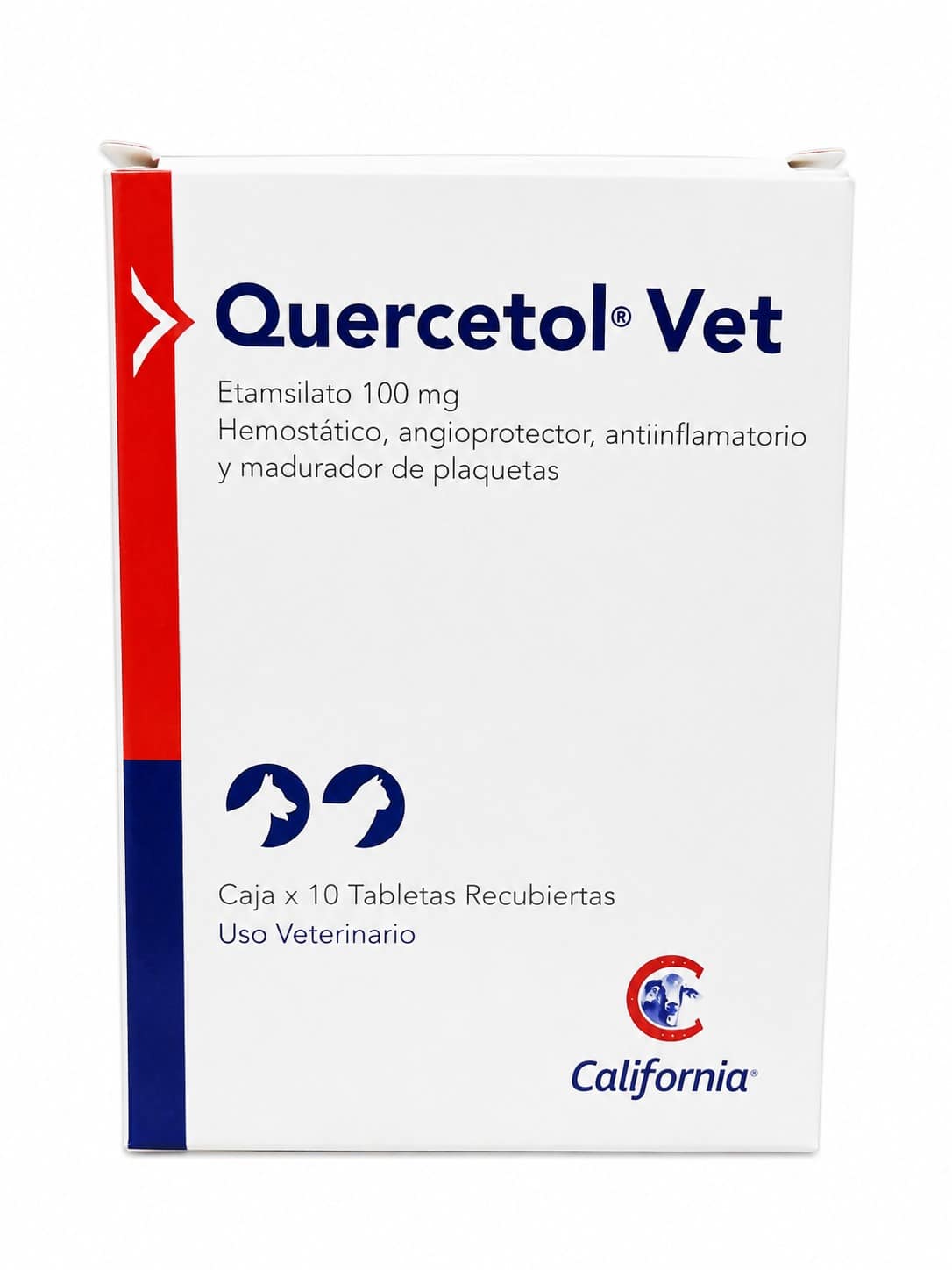 QUERCETOL 100 MG CAJA X 10 UNDS ( EMOSTATICO )